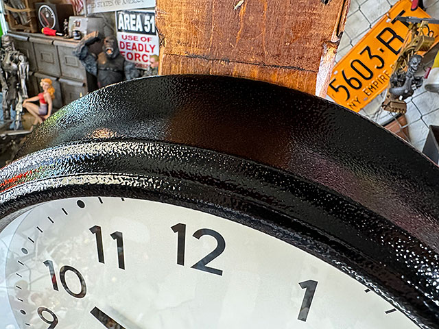 ポストジェネラル　スクールハウス　ウォールクロック　L　（ブラック） ■ アメリカン雑貨 アメリカ雑貨 |  | 02