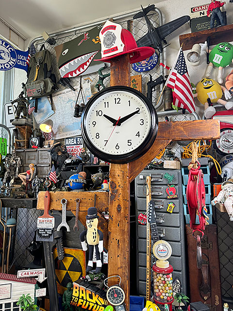 ポストジェネラル　スクールハウス　ウォールクロック　L　（ブラック） ■ アメリカン雑貨 アメリカ雑貨 |  | 04