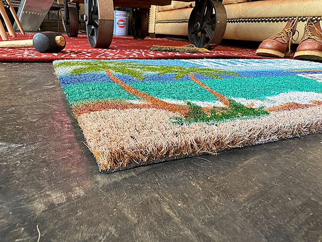 ワーゲンバス　ココマット　（WELCOME HAWAII）　靴のままで使う玄関マット　ハワイアン　玄関マット ■ アメリカン雑貨 アメリカ雑貨 |  | 02