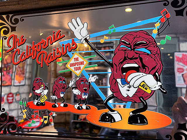 アメリカン ウッド パブミラー （カリフォルニアレーズン/横型