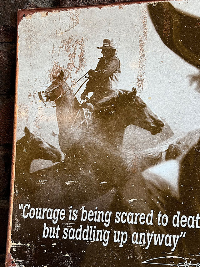 ジョン・ウェイン　ブリキ看板　（コラージュ） ■ アメリカ雑貨 アメリカン雑貨 |  | 01