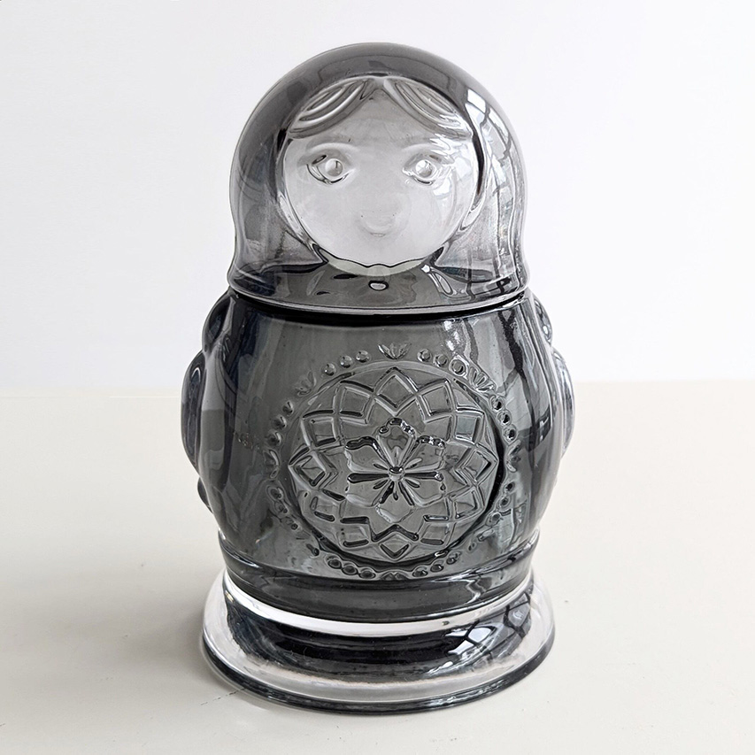 トスダイス　マトリョーシカ　ジャー　ガラス製　（全4色セット） ■ アメリカン雑貨 アメリカ雑貨 |  | 10