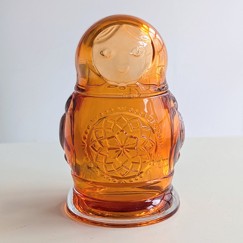 トスダイス　マトリョーシカ　ジャー　ガラス製　（全4色セット） ■ アメリカン雑貨 アメリカ雑貨 |  | 08