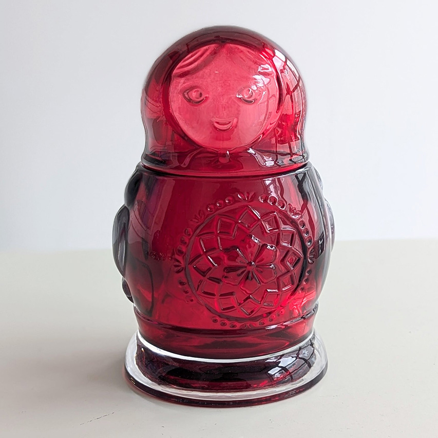 トスダイス　マトリョーシカ　ジャー　ガラス製　（全4色セット） ■ アメリカン雑貨 アメリカ雑貨 |  | 09