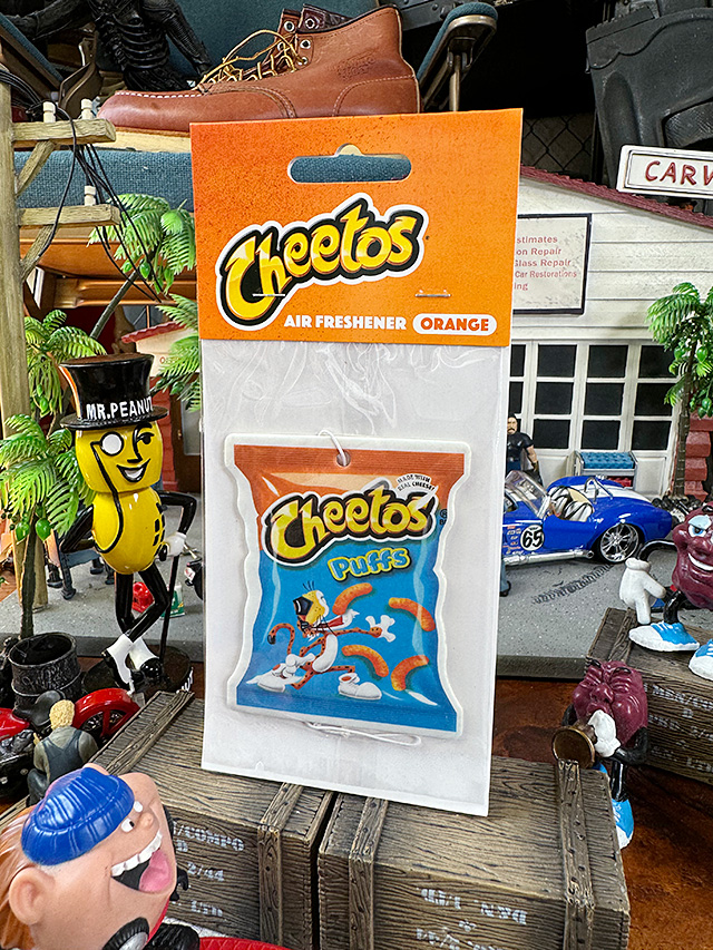 チートス　エアーフレッシュナー　（パッケージ/ブルー）　オレンジの香り ■ アメリカン雑貨 アメリカ雑貨 | 