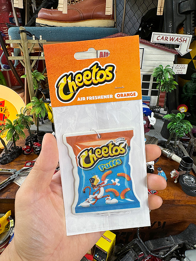 チートス　エアーフレッシュナー　（パッケージ/ブルー）　オレンジの香り ■ アメリカン雑貨 アメリカ雑貨 |  | 02
