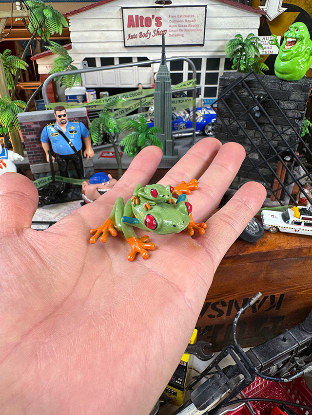 アカメアマガエル　フィギュア　両生類リアルフィギュア　カエル ■ アメリカン雑貨 アメリカ雑貨 |  | 05