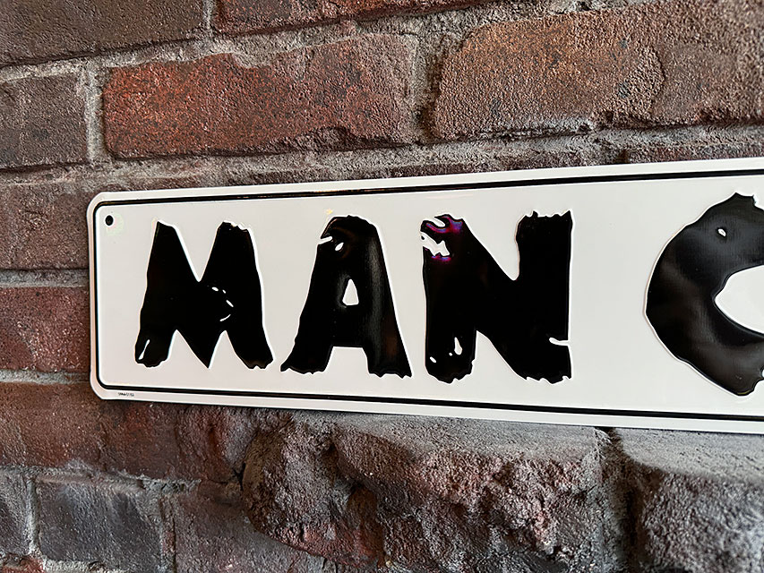 男の秘密基地　ストリートサイン　ブリキ看板　男の隠れ家　マンケイブ ■ アメリカン雑貨 アメリカ雑貨 |  | 01