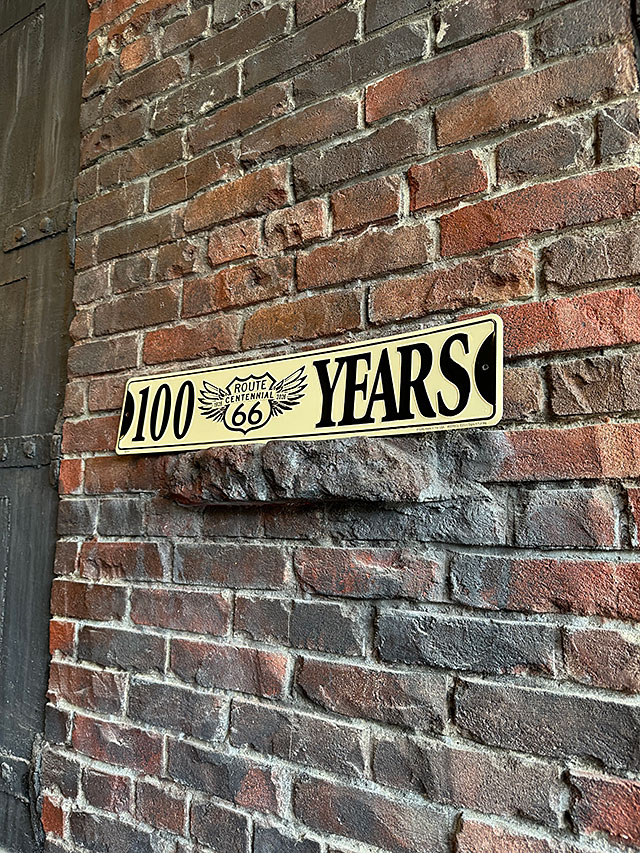 ルート66　100周年記念　ストリートサイン　ブリキ看板 ■ アメリカン雑貨 アメリカ雑貨 |  | 05