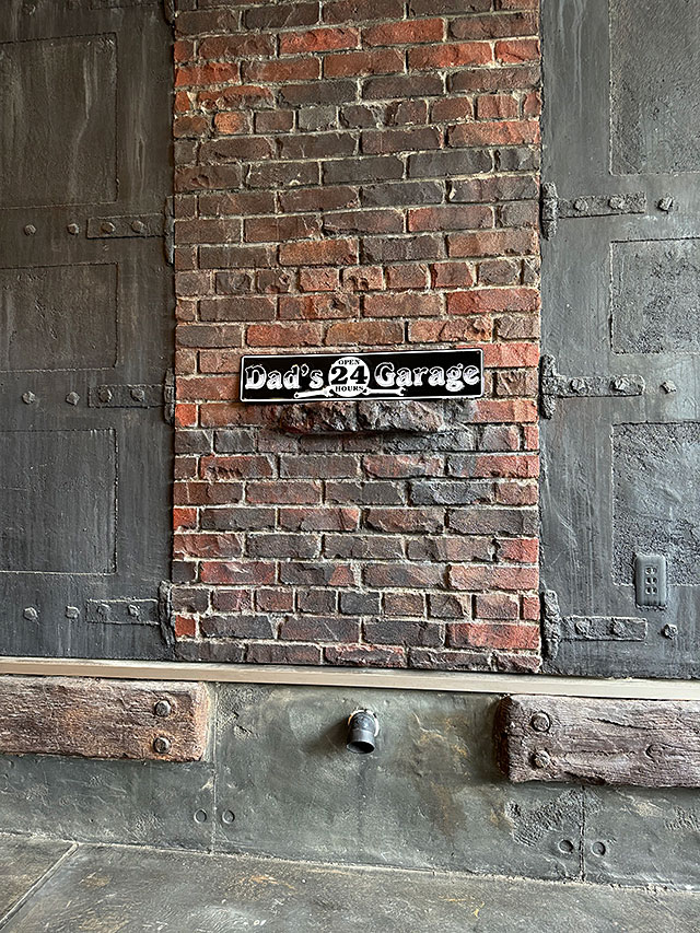お父さんのガレージ　24時間営業　ストリートサイン　ブリキ看板 ■ アメリカン雑貨 アメリカ雑貨 |  | 02