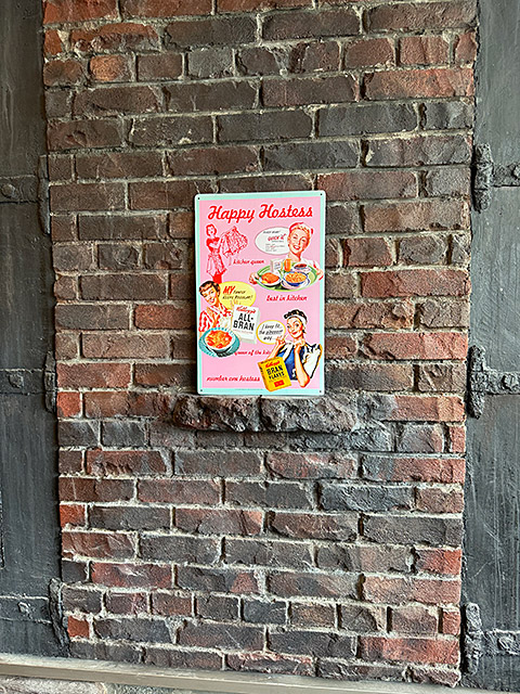 ケロッグ　ブランフレーク　ブリキ看板　（ハッピーホステス） ■ アメリカン雑貨 アメリカ雑貨 爆買 |  | 04