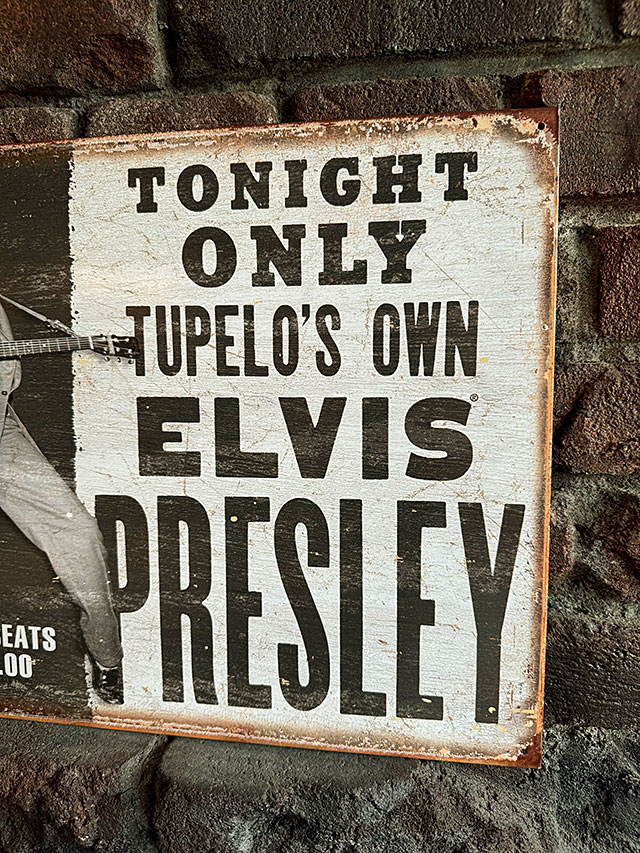 エルヴィス・プレスリー　トゥペロ　ライブ　ブリキ看板 ■ アメリカン雑貨 アメリカ雑貨 |  | 02