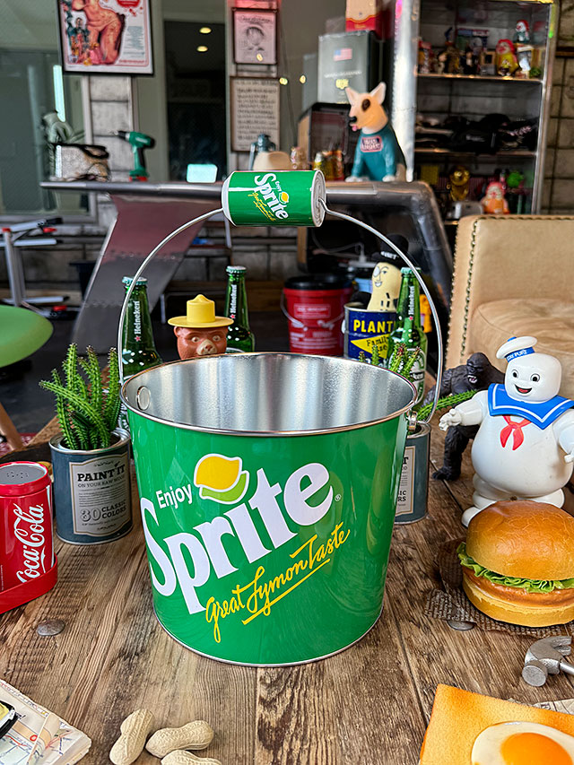 スプライト　ビバレッジ　ティンバケツ ■ アメリカン雑貨 アメリカ雑貨 | 