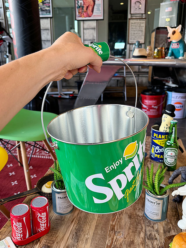 スプライト　ビバレッジ　ティンバケツ ■ アメリカン雑貨 アメリカ雑貨 |  | 04