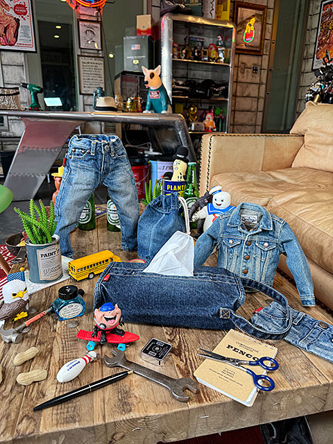 アライヤン　デニム　ティッシュカバー　岡山産デニム　MADE IN JAPAN　ティッシュケース ■ アメリカン雑貨 アメリカ雑貨 |  | 02