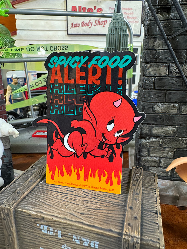 ホットスタッフ　オフィシャル　ステッカー　（アラート） ■ アメリカン雑貨 アメリカ雑貨 | 