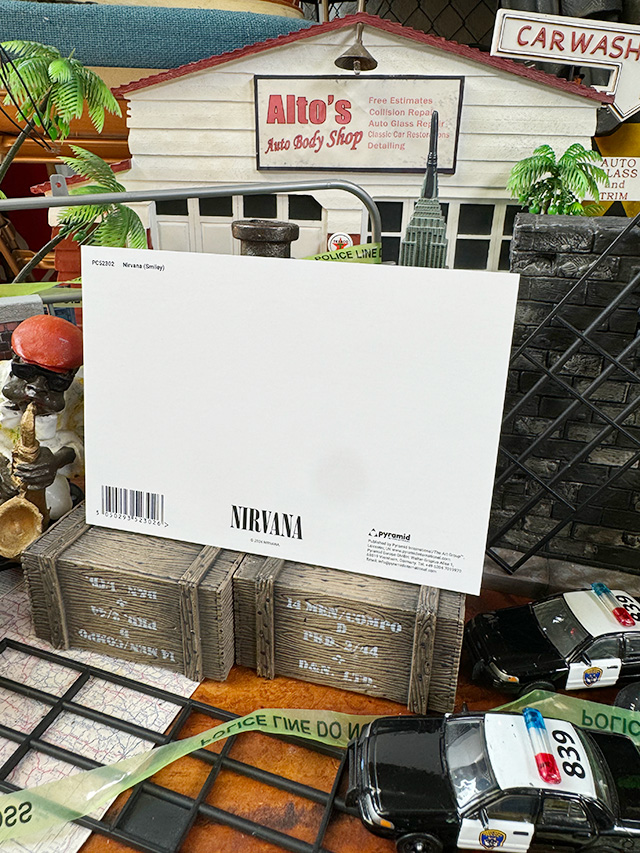 ニルヴァーナ　スマイルロゴ　オフィシャル　ポストカード ■ アメリカン雑貨 アメリカ雑貨 |  | 02