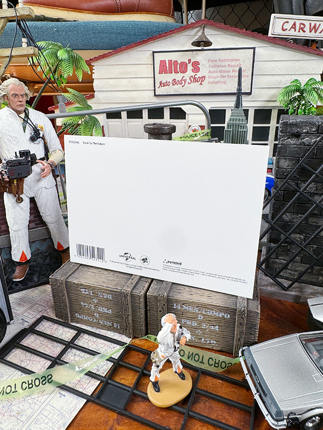 映画　バック・トゥ・ザ・フューチャー　Part1　オフィシャル　ポストカード ■ アメリカン雑貨 アメリカ雑貨 |  | 02