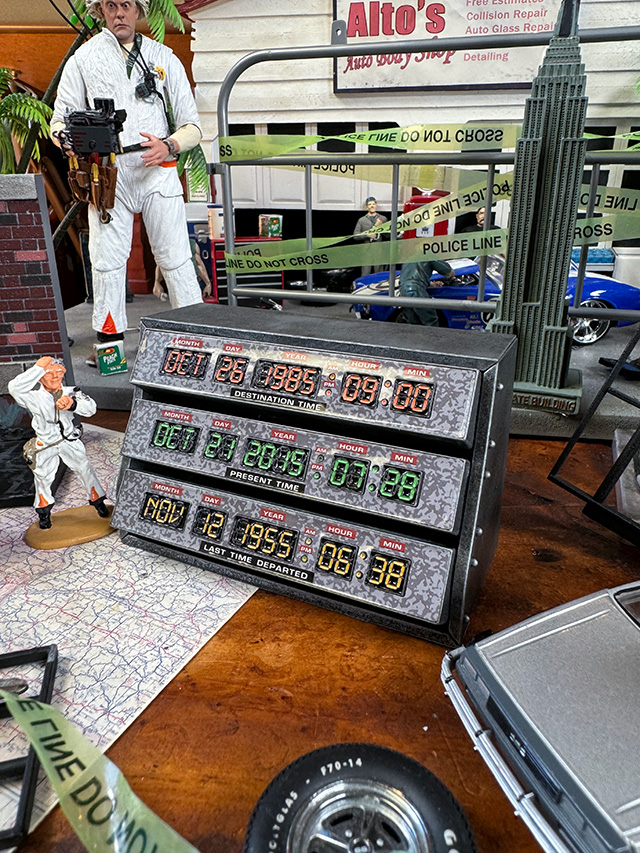 映画　バック・トゥ・ザ・フューチャー　デロリアン　タイムサーキット　スケールプロップレプリカ ■ アメリカン雑貨 アメリカ雑貨 | 