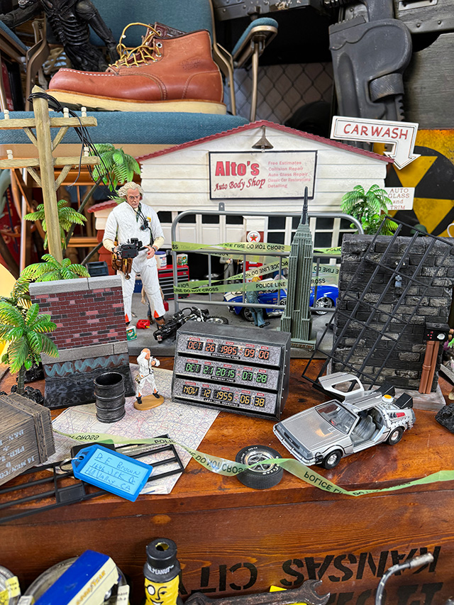 映画　バック・トゥ・ザ・フューチャー　デロリアン　タイムサーキット　スケールプロップレプリカ ■ アメリカン雑貨 アメリカ雑貨 |  | 05