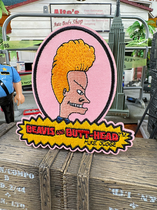 ビーバス&バットヘッド　MTV ワッペン ワッペン ビーバス アンド バットヘッド Beavis and Butt-Head MTV