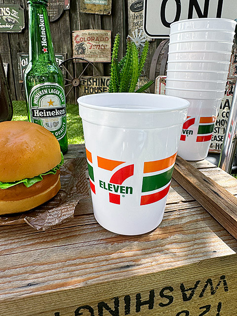 アメリカのセブンイレブン　プラカップ　単品　スタジアムカップ ■ アメリカン雑貨 アメリカ雑貨 |  | 07