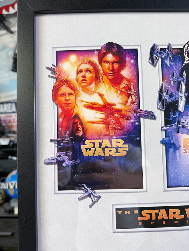 映画　スターウォーズ　初代三部作　トリロジー　フレームアート ■ アメリカン雑貨 アメリカ雑貨 |  | 01