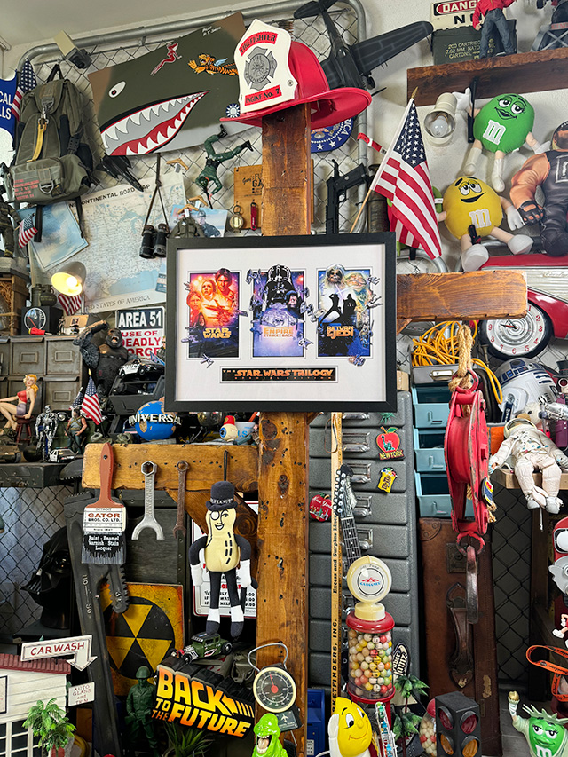 映画　スターウォーズ　初代三部作　トリロジー　フレームアート ■ アメリカン雑貨 アメリカ雑貨 |  | 04