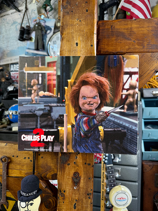 映画　チャイルドプレイ2　チャッキー　キャンバスアート ■ アメリカン雑貨 アメリカ雑貨 | 