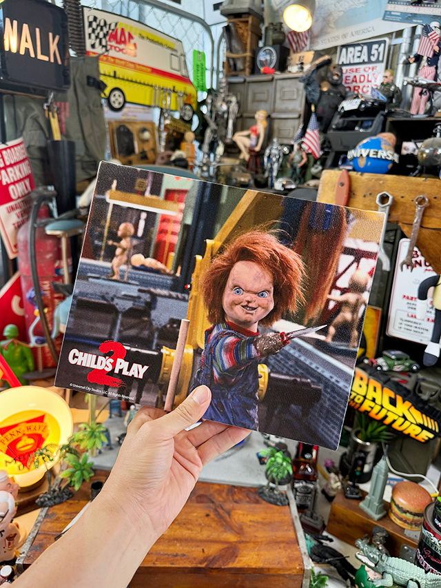 映画　チャイルドプレイ2　チャッキー　キャンバスアート ■ アメリカン雑貨 アメリカ雑貨 |  | 09