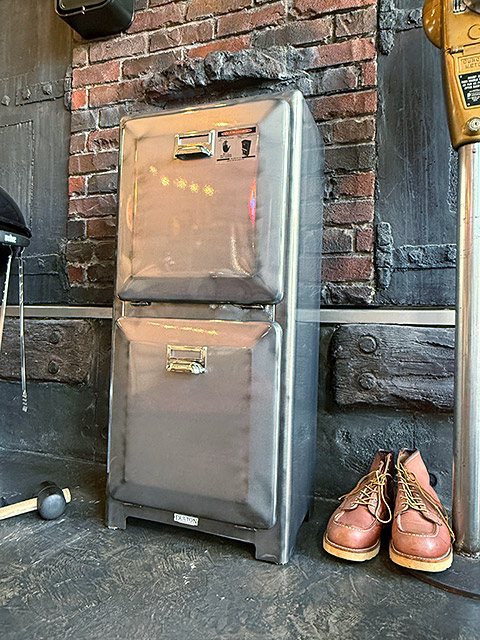 ダルトン　トラッシュカン　ダブルデッカー　（RAW/サビ塗装）　ゴミ箱 ■ アメリカン雑貨 アメリカ雑貨 | DULTON