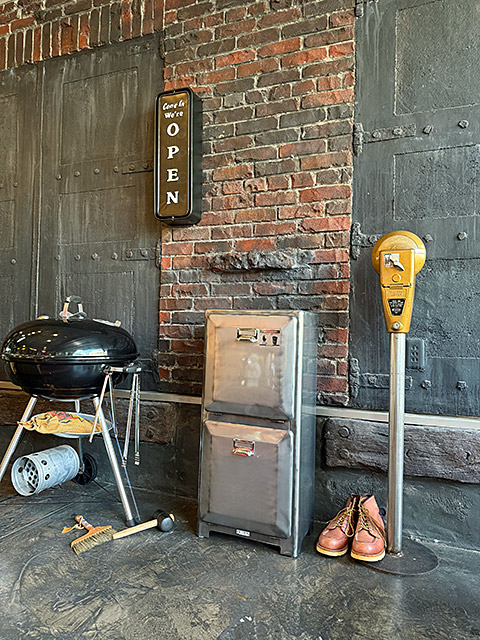 ダルトン　トラッシュカン　ダブルデッカー　（RAW/サビ塗装）　ゴミ箱 ■ アメリカン雑貨 アメリカ雑貨 | DULTON | 07