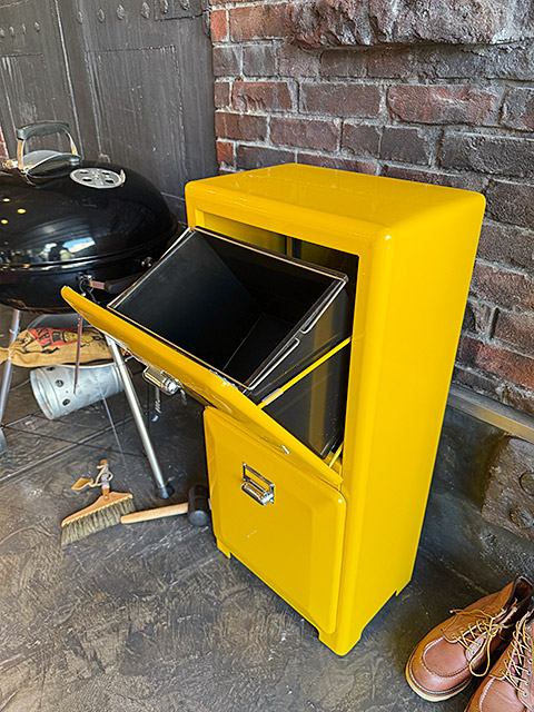 ダルトン　トラッシュカン　ダブルデッカー　（イエロー）　ゴミ箱 ■ アメリカン雑貨 アメリカ雑貨 | DULTON | 02
