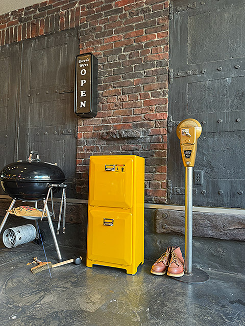 ダルトン　トラッシュカン　ダブルデッカー　（イエロー）　ゴミ箱 ■ アメリカン雑貨 アメリカ雑貨 | DULTON | 07