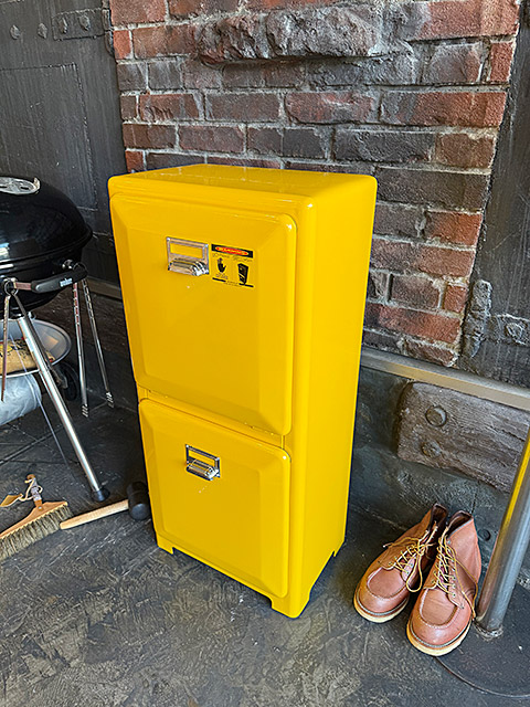 ダルトン　トラッシュカン　ダブルデッカー　（イエロー）　ゴミ箱 ■ アメリカン雑貨 アメリカ雑貨 | DULTON | 10