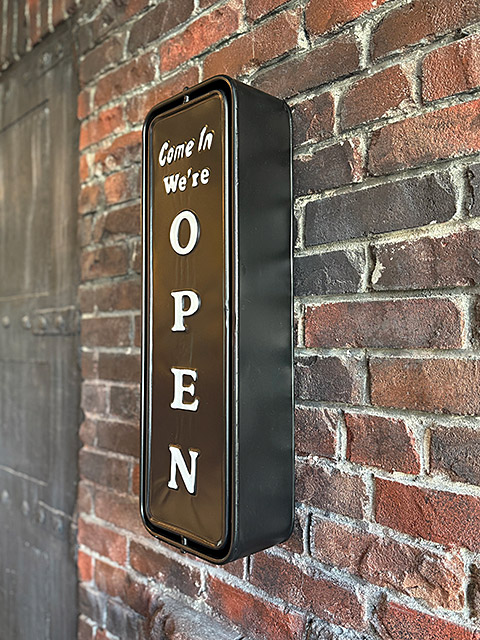 DULTON（ダルトン） ウォールマウント スピナーサイン （ブラック