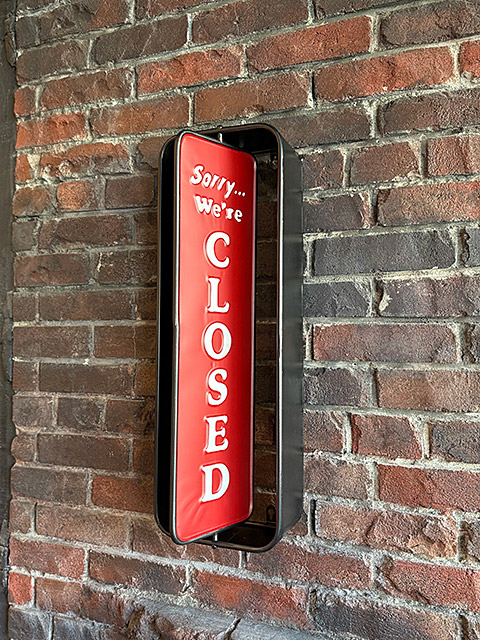 DULTON（ダルトン） ウォールマウント スピナーサイン （ブラック