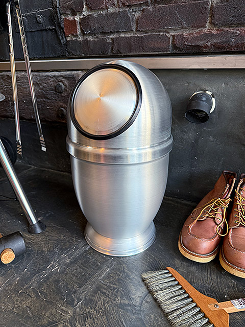 ダルトン　アルミニウム　ダストビン　Lサイズ　（サテンフィニッシュ）　ゴミ箱 ■ アメリカン雑貨 アメリカ雑貨 | DULTON