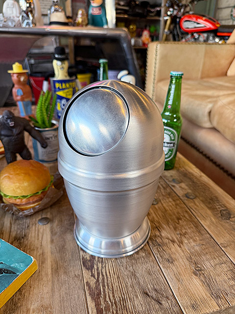 ダルトン　アルミニウム　ダストビン　Sサイズ　（サテンフィニッシュ）　ゴミ箱 ■ アメリカン雑貨 アメリカ雑貨 | DULTON