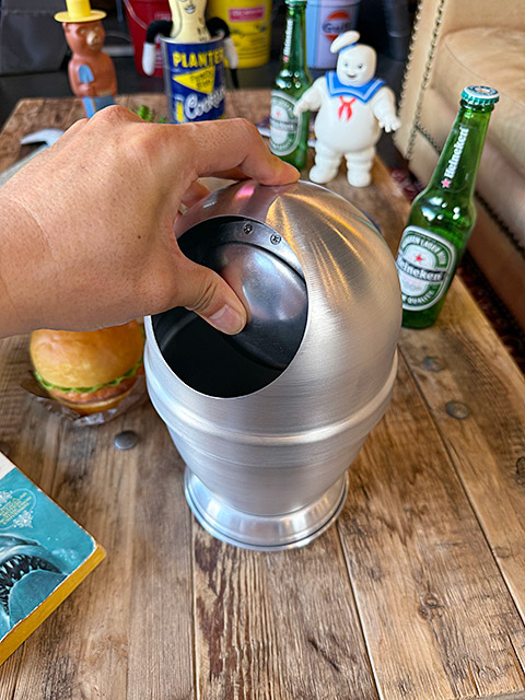 ダルトン　アルミニウム　ダストビン　Sサイズ　（サテンフィニッシュ）　ゴミ箱 ■ アメリカン雑貨 アメリカ雑貨 | DULTON | 01