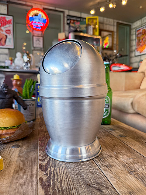 ダルトン　アルミニウム　ダストビン　Sサイズ　（サテンフィニッシュ）　ゴミ箱 ■ アメリカン雑貨 アメリカ雑貨 | DULTON | 04