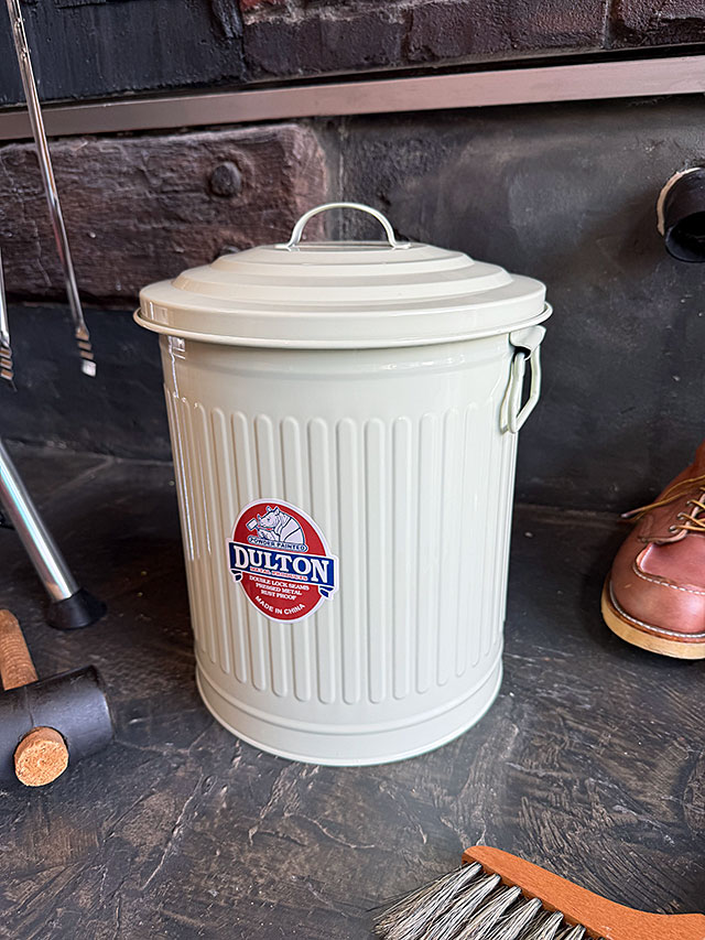 DULTON（ダルトン） ガーベッジカン Sサイズ 12L （アイボリー