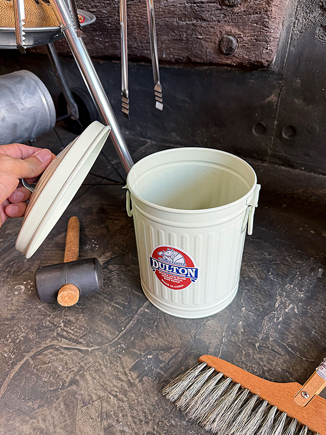 ダルトン　ミニ　ガーベッジカン　Sサイズ　3.5L　（アイボリー）　ゴミ箱 ■ アメリカン雑貨 アメリカ雑貨 爆買 | DULTON | 02