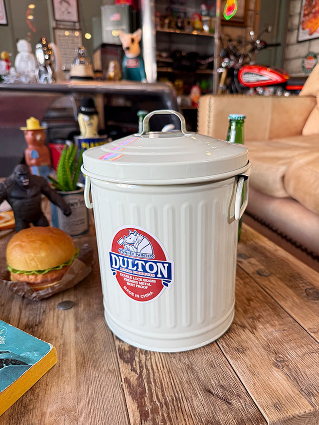 ダルトン　ミニ　ガーベッジカン　Sサイズ　3.5L　（アイボリー）　ゴミ箱 ■ アメリカン雑貨 アメリカ雑貨 爆買 | DULTON | 06