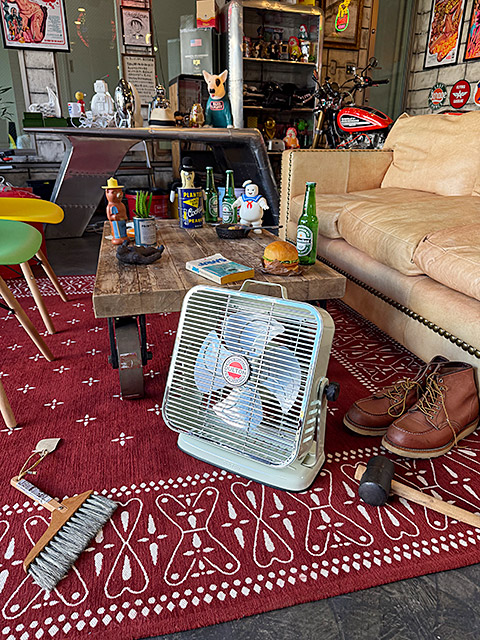 ダルトン　レトロ　エアー　サーキュレーター　（アイボリー） ■ アメリカン雑貨 アメリカ雑貨 | DULTON | 08