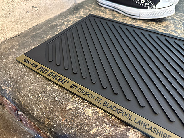 ポストジェネラル　ラバー　ドアマット　（ブラック）　60cm ■ アメリカン雑貨 アメリカ雑貨 爆買 |  | 02