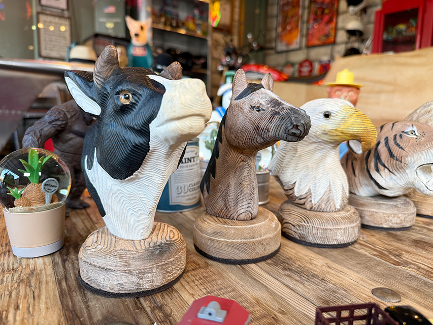 ダルトン　ウッデン　アニマルヘッド　（5体セット） ■ アメリカン雑貨 アメリカ雑貨 | DULTON | 02