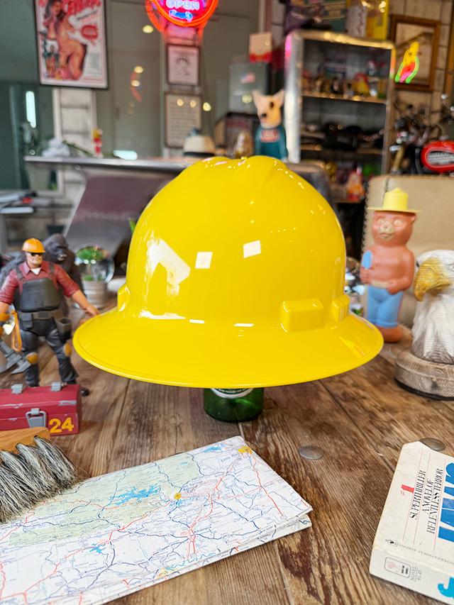 アイアンクラッド　アメリカ製　イエロー　ハードハット　MADE IN U.S.A.　作業ヘルメット　安全ヘルメット　フルブリムヘルメット |  | 04