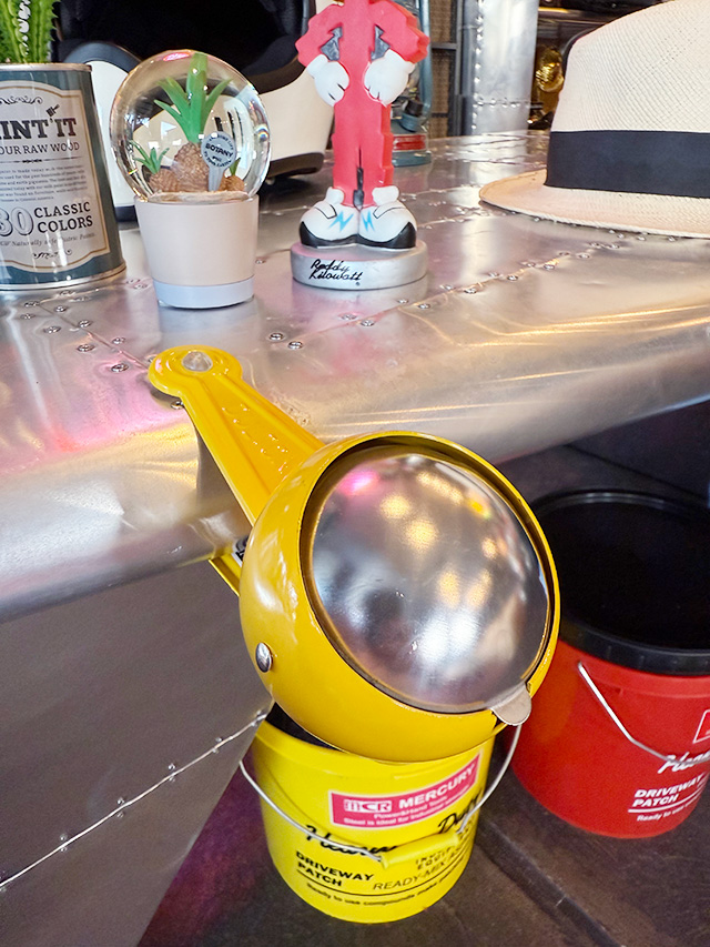 ダルトン　ウィンドプルーフ　クリップ　アッシュトレイ　（イエロー）　クリップ式　灰皿 ■ アメリカン雑貨 アメリカ雑貨 | DULTON