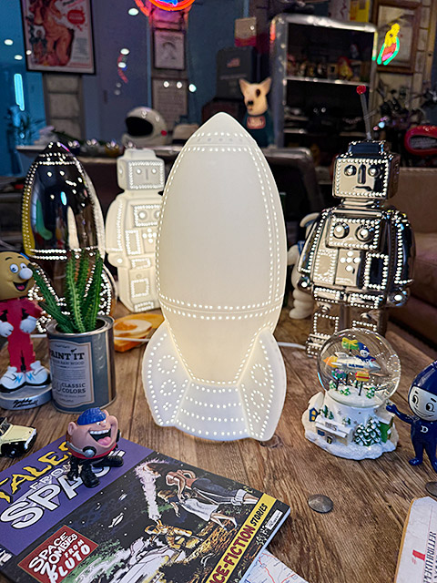 ダルトン　ポーセリン　ロケットライト　（マットホワイト）　LED球対応　※電球は別売です ■ アメリカン雑貨 アメリカ雑貨 | DULTON | 05